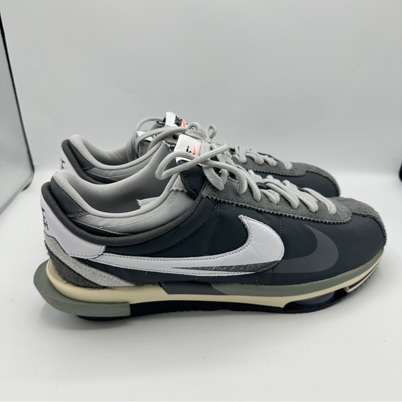 Nike x Sacai Zoom Cortez SP Men's Size 13 Iron Grey White